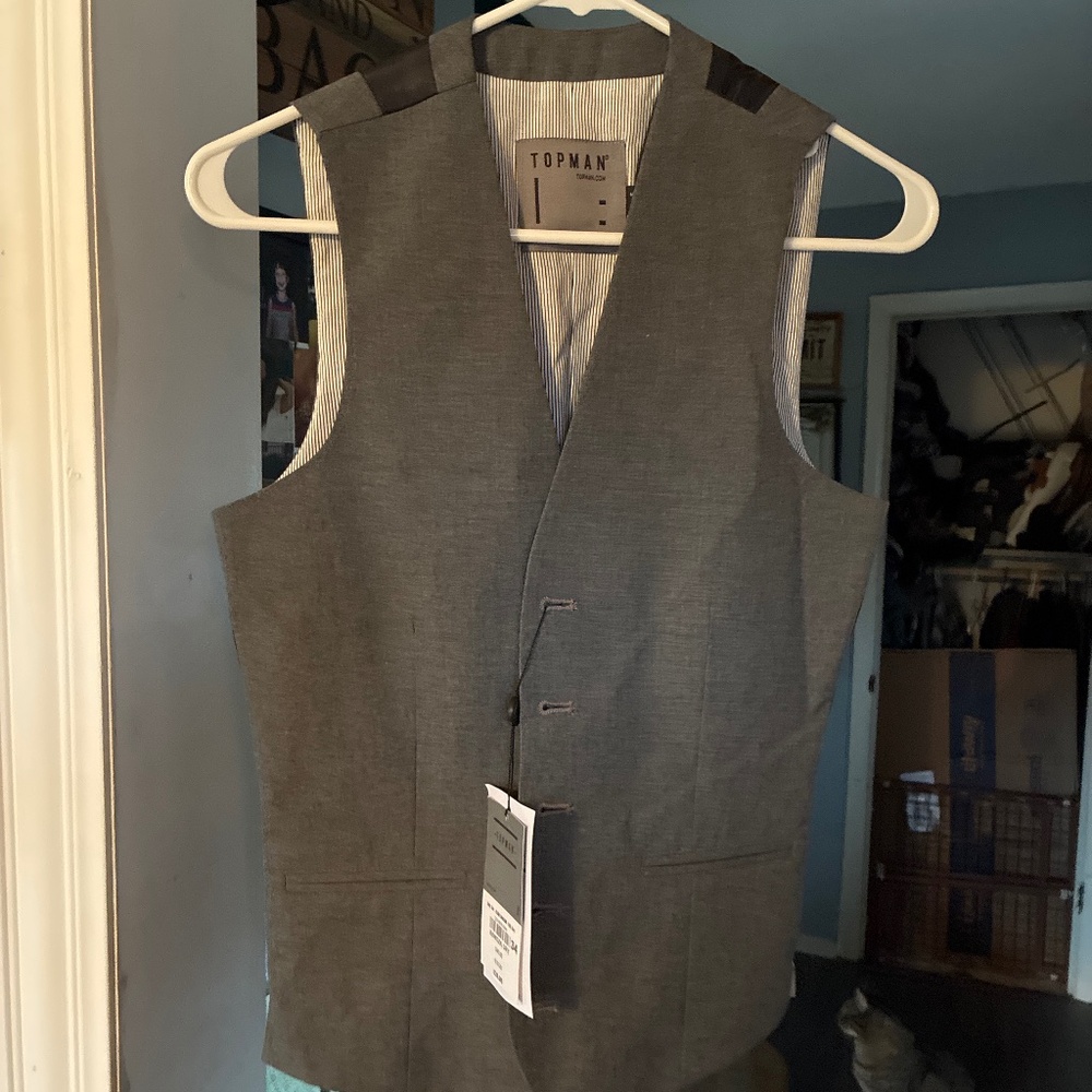 Topman suit vest